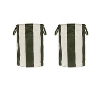 OYOY Panier de rangement Kara large Ø38x54 cm Dark Green