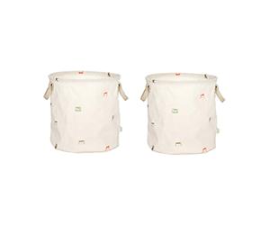 OYOY Paniers de rangement Moira medium Ø32x32 cm 2 pièces Multi