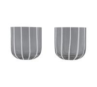 OYOY Verre Mizu Lot de 2 Grey-white