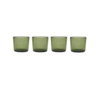 OYOY Verres à boire Kuki. lot de 4 Vert
