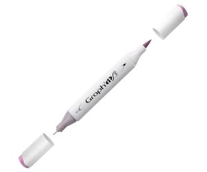 Oz International Marqueur à Alcool Graph'It Brush Marker de Graph'IT - 5275 - Beaujolais