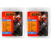 OZAKI - Chaîne Tronçonneuse .3/8" - Jauge 1,6 mm (0,63") - Profil de Gouge Semi-Carré - 72 Entraîneurs (Lot de 2)