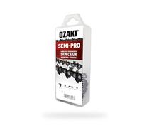 OZAKI - Chaîne Tronçonneuse 3/8 LP E66 - Semi-Pro - Jauge 1,6 mm (0,063") - Profil de Gouge Semi-Carré - 66 Entraîneurs - 45 cm