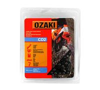 OZAKI - Chaîne Tronçonneuse .3/8" LP (Low Profile) - Jauge 1,3 mm (0,50") - Profil de Gouge Semi-Carré - 45 Entraîneurs