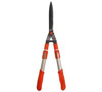 OZAKI - Cisaille à Haie Téléscopique - Bras Exensibles de 45 à 65 cm - Lames Forgées et Ondulées - Bras Aluminium - Anti-Rouille