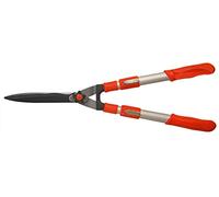 OZAKI - Cisaille à Haie Téléscopique - Bras Exensibles de 45 à 65 cm - Lames Forgées et Ondulées - Bras Aluminium - Anti-Rouille