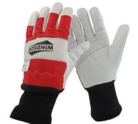 OZAKI - Gants Tronçonneuse - Gants Demi-Saison Spécial Travaux de Tronçonnage - Main Gauche en Kevlar - Taille 8/S