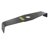 OZAKI Lame 2 Dents Spéciale Ronces Adaptable pour Débroussailleuse, Acier Allié, 280mm, 4mm, Noir