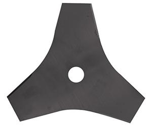 OZAKI - Lame 3 Dents Evidées Débroussailleuse - Largeur de Coupe : 255 mm - Epaisseur 1,6 mm - Alésage - 25,4 mm