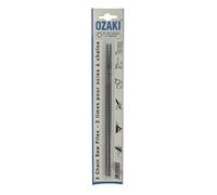 OZAKI - Lime Chaîne Tronçonneuse 3/8 .404- Lime Ronde - Entretien Et Affûtage - Diamètre 5,5 mm (7/32") - Longeur 20 cm (8") - Blister de 2 Limes