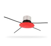 OZAKI - Tête Multifills - Alu/Résine - Grand Bol Glisseur En Resine - Pour Débroussailleuse Ou Coupe-Bordures Avec Alésage de 20 et 25,4mm - Pour Fil Nylon Ø 3,3 à 4,5mm