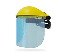 JARDIN PRATIQUE Visière de protection professionnelle réglable - Ecran plastique polycarbonate relevable