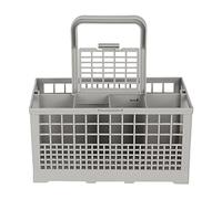 Ozgkee Panier à Couverts Universel pour Lave-Vaisselle avec poignée Amovible - Panier à Couverts en Plastique - Panier de rechan pour Lave-Vaisselle de Cuisine - Gris