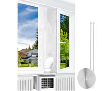 Oziral Joint de Fenêtre pour Climatiseurs, Joint de Fenêtre de Climatiseur Mobile, Kit Calfeutrage Climatiseur, 400CM, Convient à Toutes les Unités de Climatisation Portables, Facile à Installer