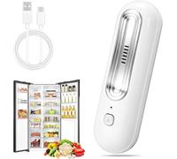 Ozoori Désodorisant pour réfrigérateur - Éliminateur d'odeurs - Rechargeable - Générateur d'ozone - Purificateur d'air électrique pour réfrigérateur