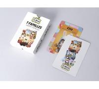 P’TIT CLOWN - Accessoires Décoration d’Anniversaire Enfant - Lapins Crétins™ - Licence Officielle - Assiettes, Gobelets, Serviettes, Confettis, Sachets (Jeu de Cartes des 7 Familles)