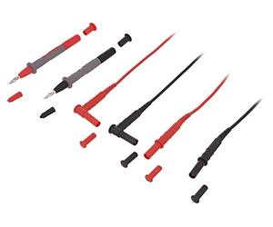P01295475Z Câble de mesure Nom: 15A L: 1,5m noir et rouge CHAUVIN ARNOUX