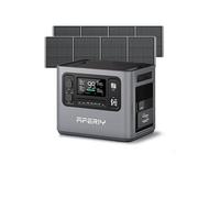 P280 Station Electrique Portable 2800W avec 2×200W Panneau Solaire Portable, Generateur Solaire pour Usage Domestique/Camping-Car/Panne de Courant