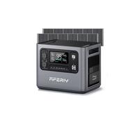 P280 Station Electrique Portable 2800W avec 2×400W Panneau Solaire Portable, Generateur Solaire pour Usage Domestique/Camping-Car/Panne de Courant