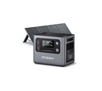 P280 Station Electrique Portable 2800W avec 200W Panneau Solaire Portable, Generateur Solaire pour Usage Domestique/Camping-Car/Panne de Courant