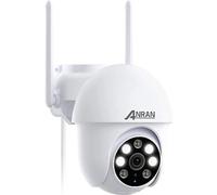 P3 Caméra de surveillance dôme extérieur sans fil 5MP BLANC