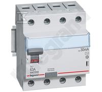 P304 4P 63A 30mA Type AC TX3 Interrupteur différentiel 411709