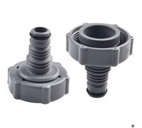 P6H1419 Vanne de Vidange Adaptateur de Tuyau pour Piscine Adaptateur de Drainage pour Vidanger L'Eau Compatible avec Tuyau de