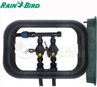 PA-DV-2-9V - Boîte de vannes assemblée à 2 zones de 1 pouce avec composants Rain Bird