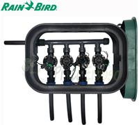 PA-HV-4 - Boîte de vannes assemblée à 4 zones de 1 pouce avec composants Rain Bird