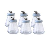Paasche Airbrush H-3-OZ-6P Flacon de peinture en verre Transparent 90 ml