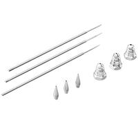 Paasche Airbrush VL-227-135C Paasch VL-227 Lot de 3 têtes de pulvérisation - Toutes les tailles 1, 3, 5