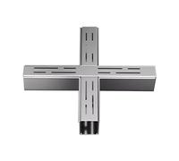 PAAWBW Caniveau de Drainage d'allée en Acier Inoxydable avec Grille Amovible, Longueur 100 cm, 1 pièce(5x5cm Corner 3)