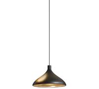 Pablo Designs Swell Single Wide Pendelleuchte, noir / laiton