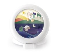 Pabobo - Réveil éducatif Kid Sleep Globetrotter - Veilleuse de voyage - Blanc