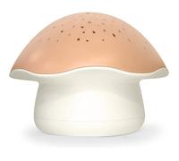 Pabobo Projecteur étoiles - Musical - Champignon Rose - Veilleuse - Sommeil Nomade - Bébé Pink Mushroom
