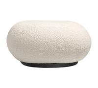 Pacha Ottoman Dedar Karakorum 001 / Noir Sans pied pivotant Gubi - 5715015109581
