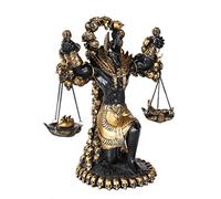 Pacific Giftware Ancient Egyptian God Anubis of Underworld by Ankh Altar Guardian of Scales The Heart Against Autrich Feather Figurine Statue