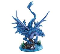 Pacific Giftware Anne Stokes Age of Dragons Water Winged Dragon Home Decorative Resin Figurine
