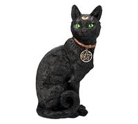 Pacific Giftware Mystique Chats Figure avec Magie Symboles - Wicca Noir Gothique Hexe (Sorcière)