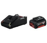 Bosch Professional Pack batterie GBA 18V 4.0 Ah + chargeur rapide GAL 18V-40