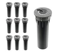 [Pack 10] Diffuseur pop-up Hunter Pro Spray - PRS40 Diffuseur d'arrosage régulé à 2,8 bar Diffuseur pop-up 10 cm Valve anti-vidange installée en série. Connexion : filetage 1/2" H