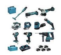 Pack 10 outils 18V LOT0309 MAKITA