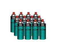 Pack 12 Bouteille de gaz camping 227gr Cartouche Butane Encliquetable Compacte