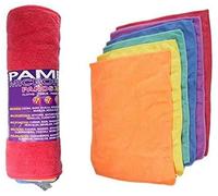 Pack 12 unités Chiffon microfibre couleur, multifonction, nettoyage en profondeur