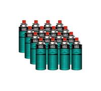 Pack 16 Bouteille de gaz camping 250gr Cartouche gaz Butane Compacte Encliquetable