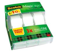 Pack 2+1 dévidoirs adhésif Scotch Magic