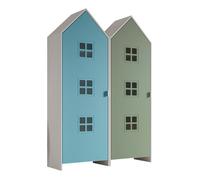 Combinaison d'armoires 2 parties casami bruges bleu vert