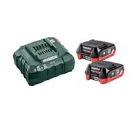Metabo Pack Énergie 12V 2x4,Ah LiHD + chargeur ASC 55 685301000