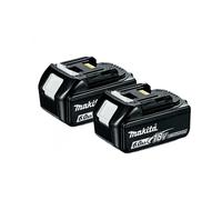 Pack 2 batteries 18V LXT Li-Ion (2x6,0 Ah) BL1860B - MAKITA 197293-4