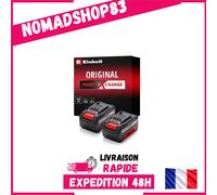 Pack 2 batteries Einhell Power X-Change 18 V 4 Ah lithium-ion